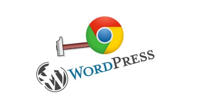 WordPress cassé par Chrome